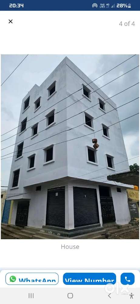 G+3 floors building for sale 2 faced corner plot