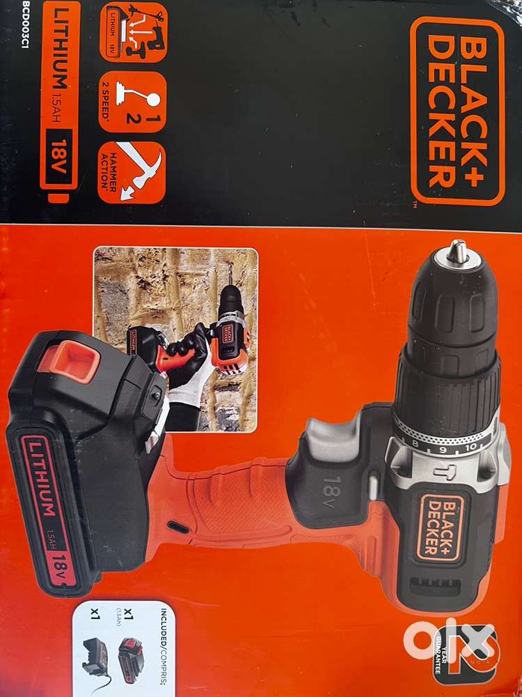 Black and decker drill