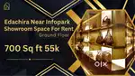 Showroom Space for Rent – 700 SqFt Infopark Kakkanad, Kochi