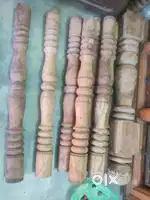 Staircase wooden legs