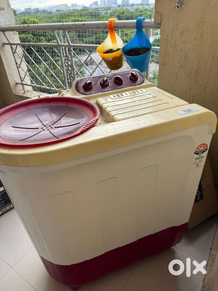 whirlpool semi automatic washing machine