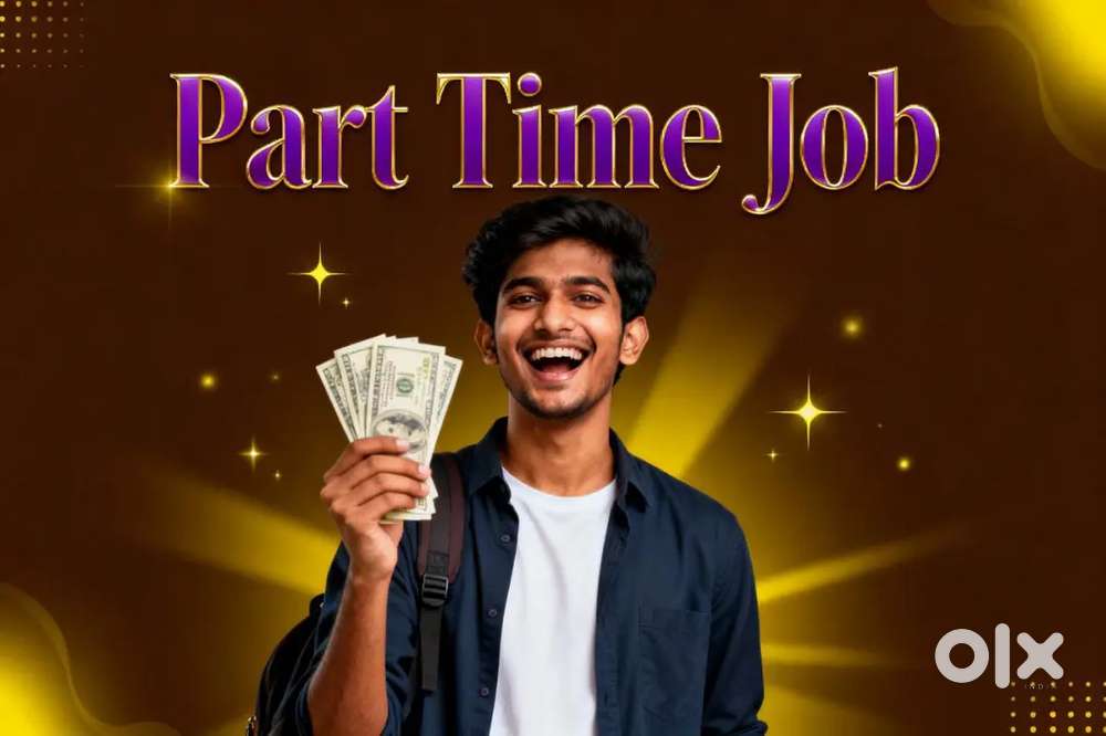 Part time job for young males and female(Registration charges-3000rs)