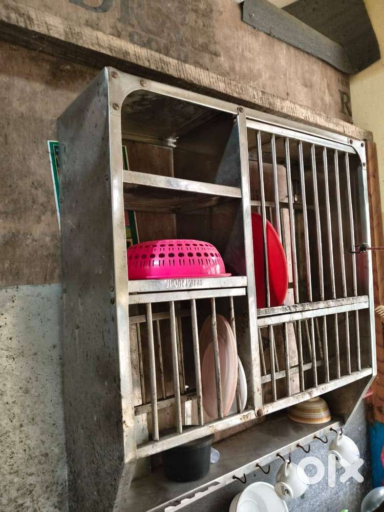 Wall Mount Kitchen steel Dish Rack