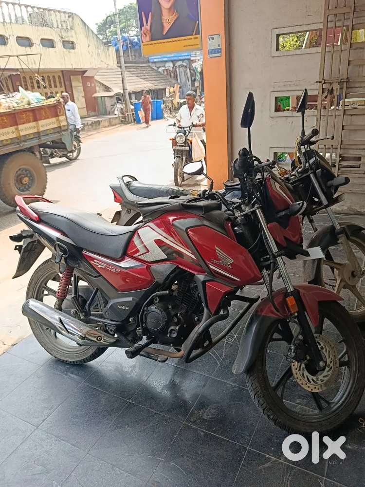 Milage bike with neat maintenance.