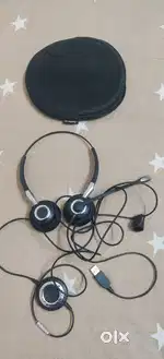 Used Jabra Biz 2400 II Duo with Microphone
