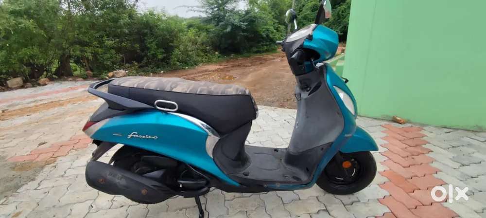 YAMAHA FASCINO; MODEL 2017; SELF STARTER; BLUE COLOUR; BS4 MODEL   .