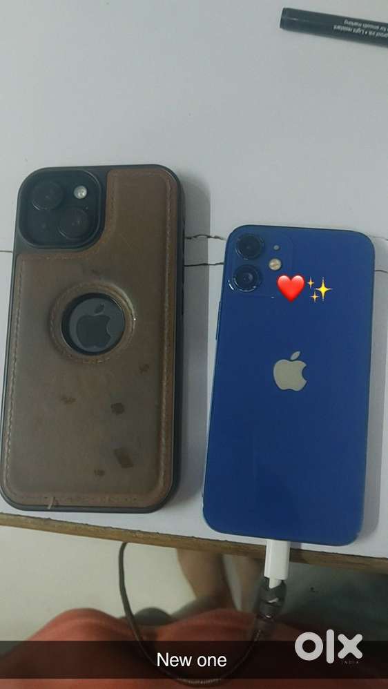 I phone 12 mini blue all condition ok