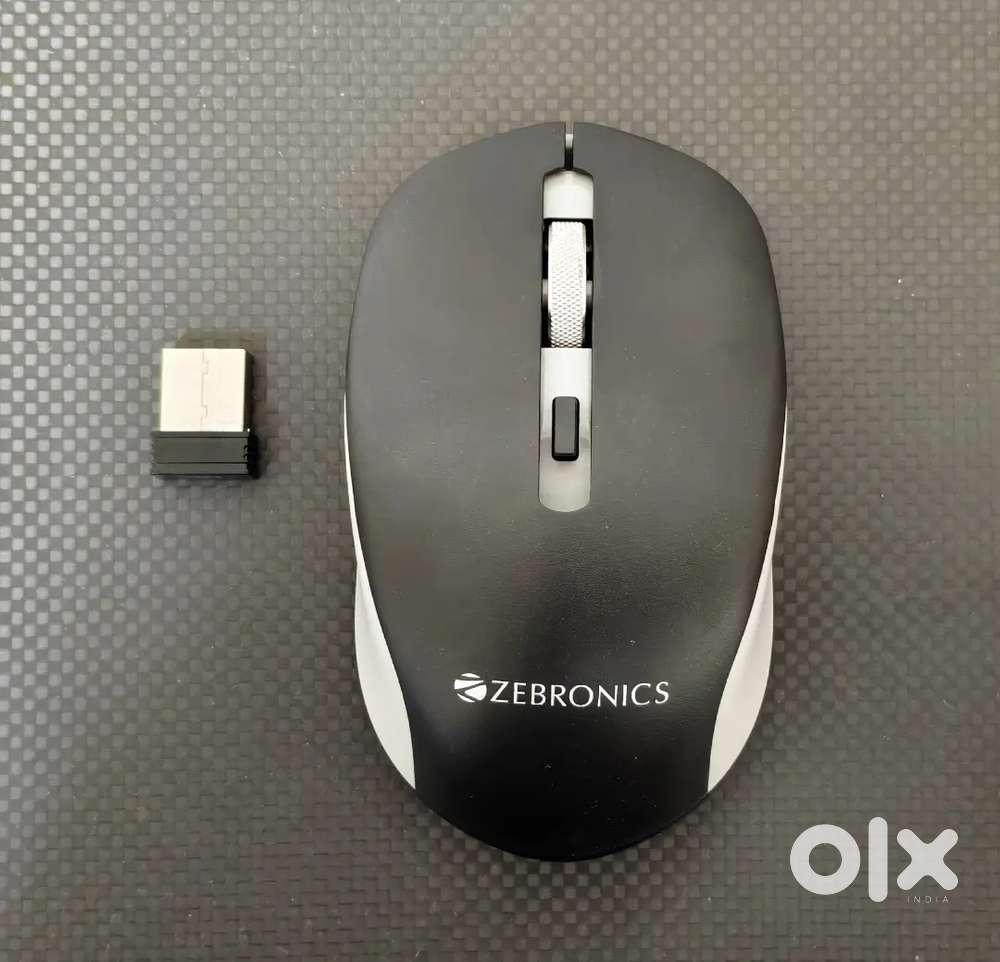 Zebronics Wireless Mouse & Logitech Wireless Keyboard