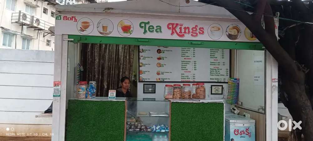 Tea kings container