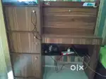 Study table or laptop table with storage and center table