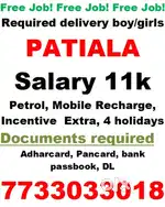 Parcel delivery boy bike