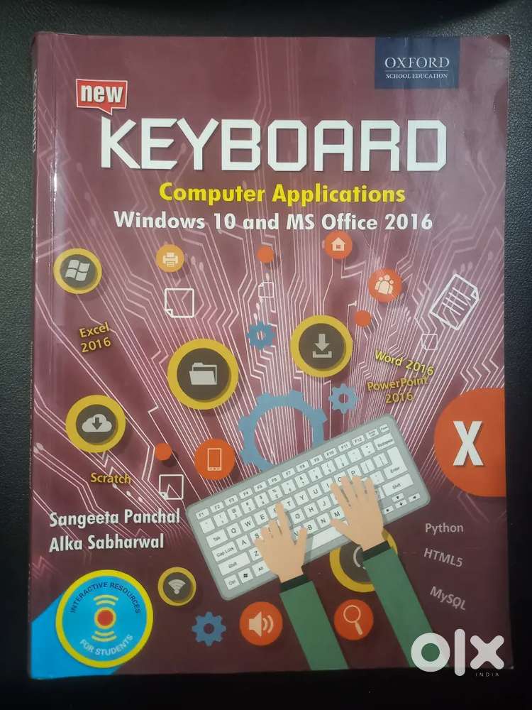 Oxford Keyboard Computer Applications Class 10