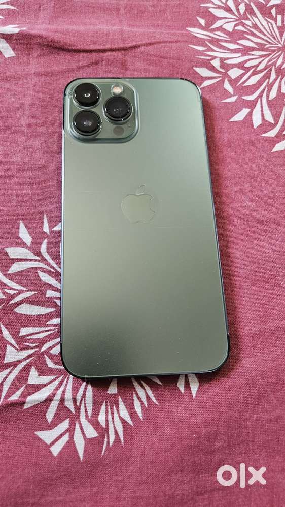 Iphone 13 pro max 256 GB alpine Green (Battery 100%)with bill