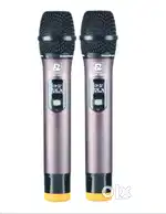 Betamark UHF 1202 Model 2 Cordless and 2 Collar Wireless Mic