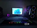 PC Setup with Monitor, Keyboard & Mouse – Excellent Condition