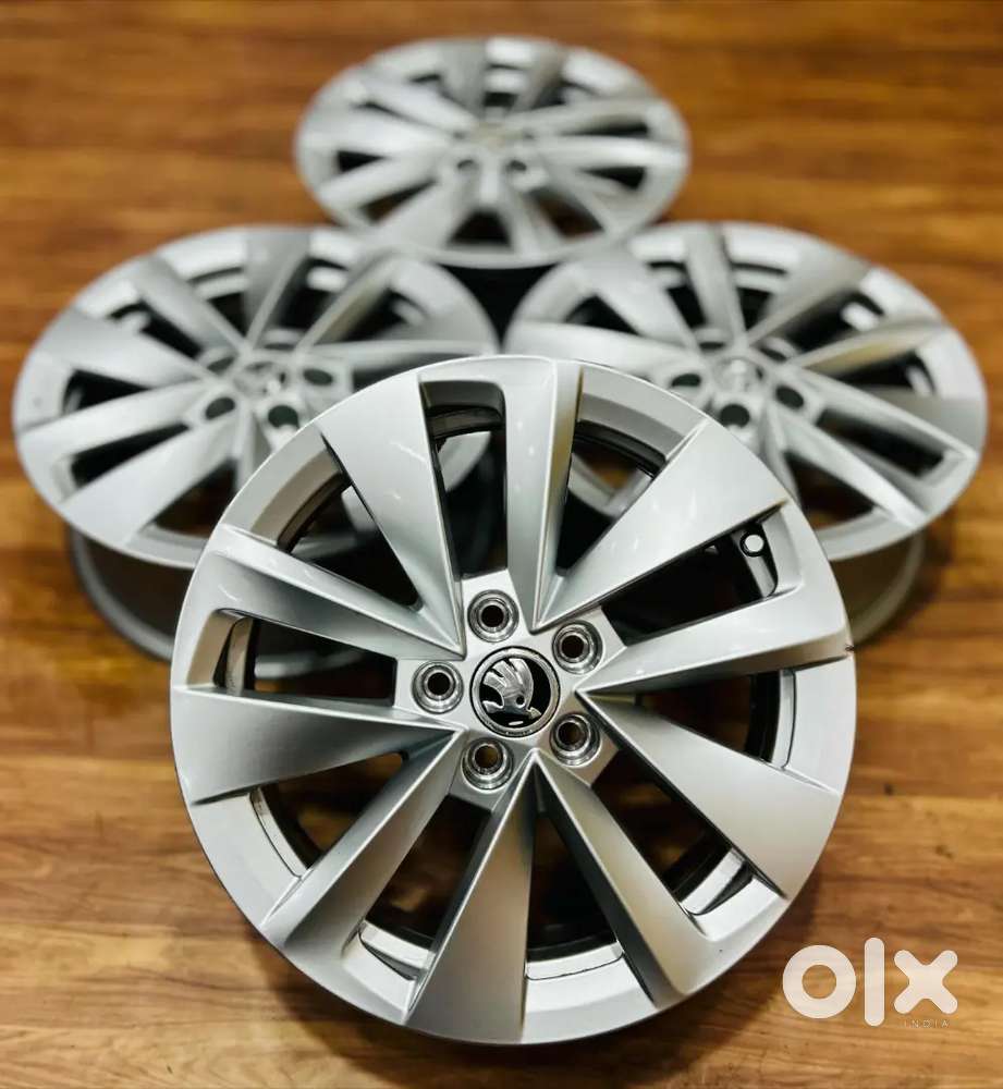 16inch Skoda Rapid Kushaq Slavia Fabia OEM alloy wheels set of four