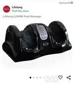 Lifelong LLM486 Foot Massager with Vibration for Pain Relief & I