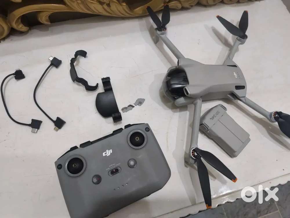 DJI Mini 3 Pro Drone RC Smart Controller Camera 47mins Max Flight 