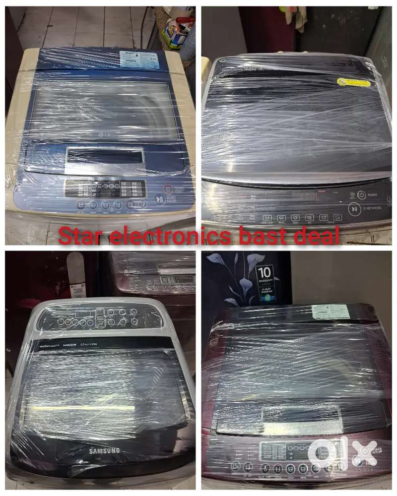 Used fully automatic washing machine sell with warranty