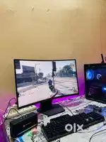 LG UltraGear 27inch Curved QHD Gaming Monitor  18Hz  5 Months Old
