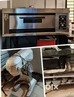Cake oven single 2tray planetray mixer 20 litr small oven