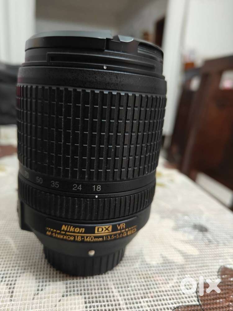 Nikon D5200 with lens
