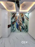 55 sqyards 2 bhk semi furnished flat with bike parking