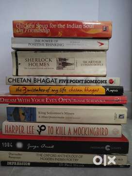 Fiction and self improvement books