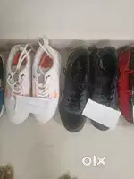 Sports shoes for grabs