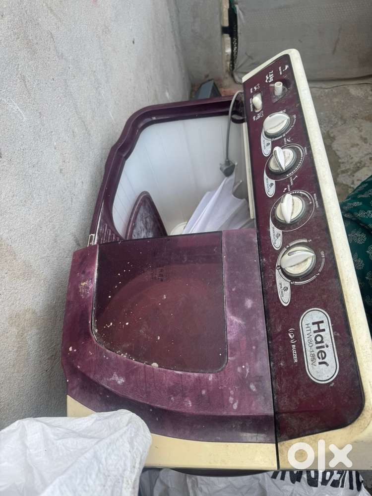 Haier washing maching top condition