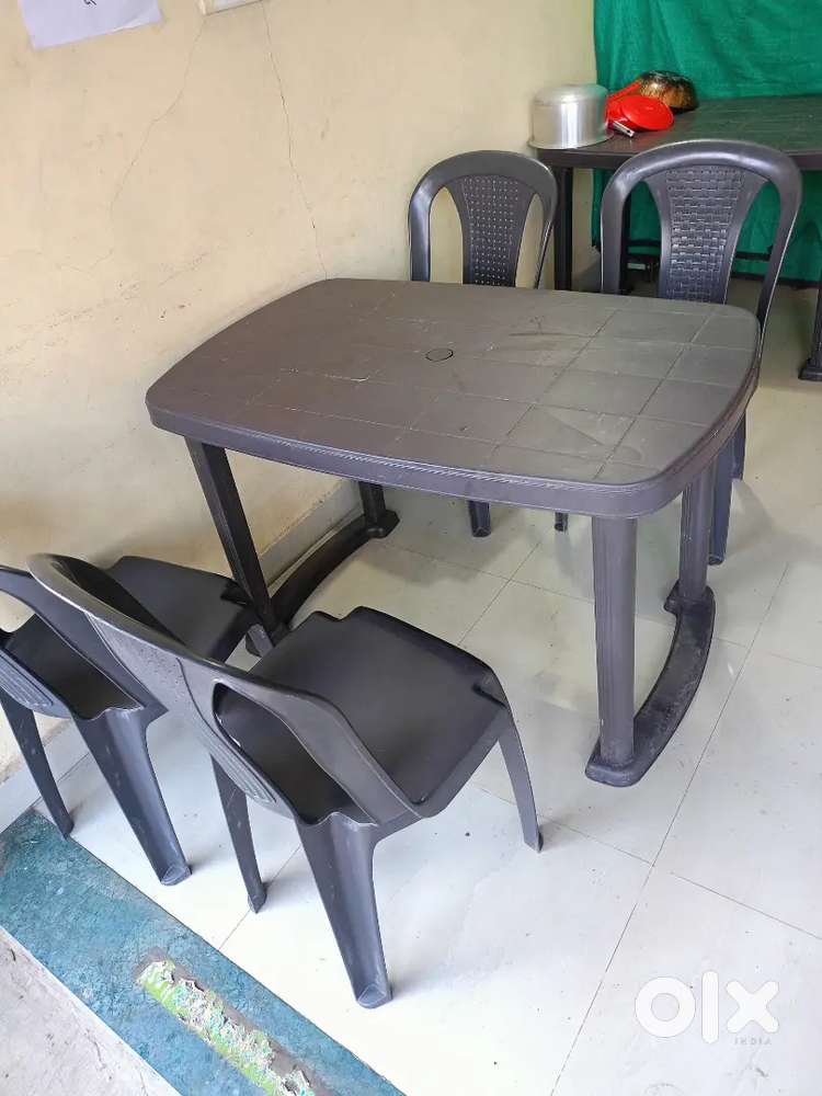 chair-8,tabel- 3, ice box new no use