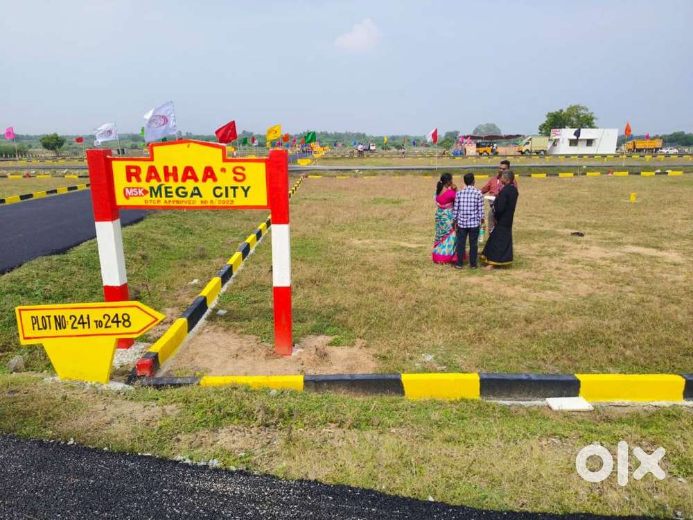 Plots for SALE Near Parandur Aiport ️