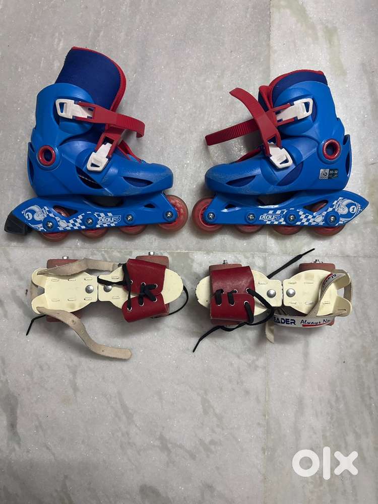 Inline roller skates