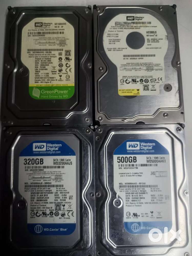 Excellent Running Desktop HDD starting ₹500