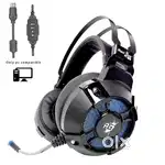 Redgear Cosmo 7.1 USB Wired Gaming Headphones with RGB LED EffectBlack