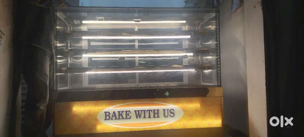 Cake and mithai display fridge