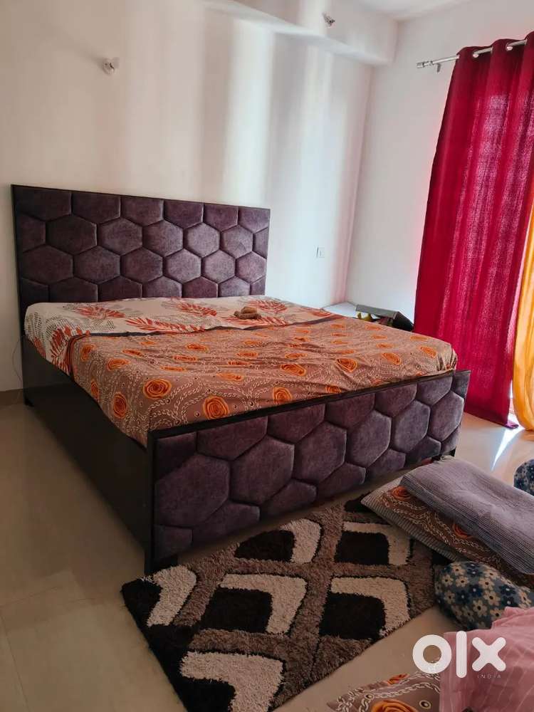 Double bed with free mattress on the premium quality