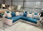 Brand new l shape sofa with cup holders in STARF FURNITURE
