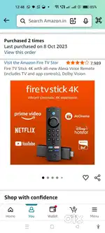 Amazon Fire stick 4k