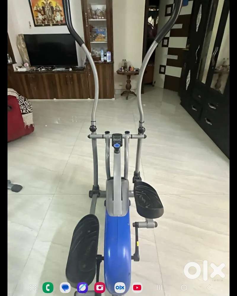 Cycle cross trainer