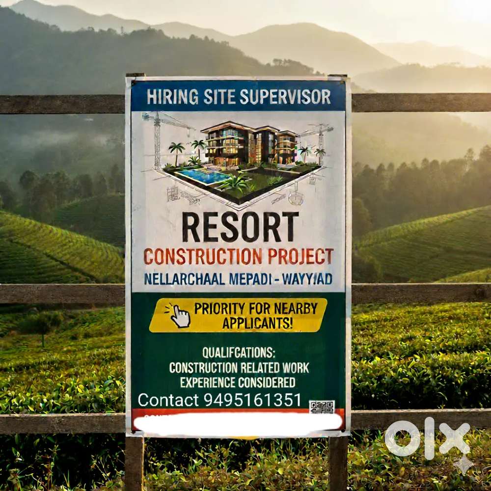 Supervisor for Resort Construction