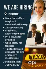 We are Hiring English Communication required