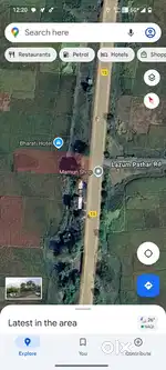 3 bigha Miyadi patta land for sale (road side land)