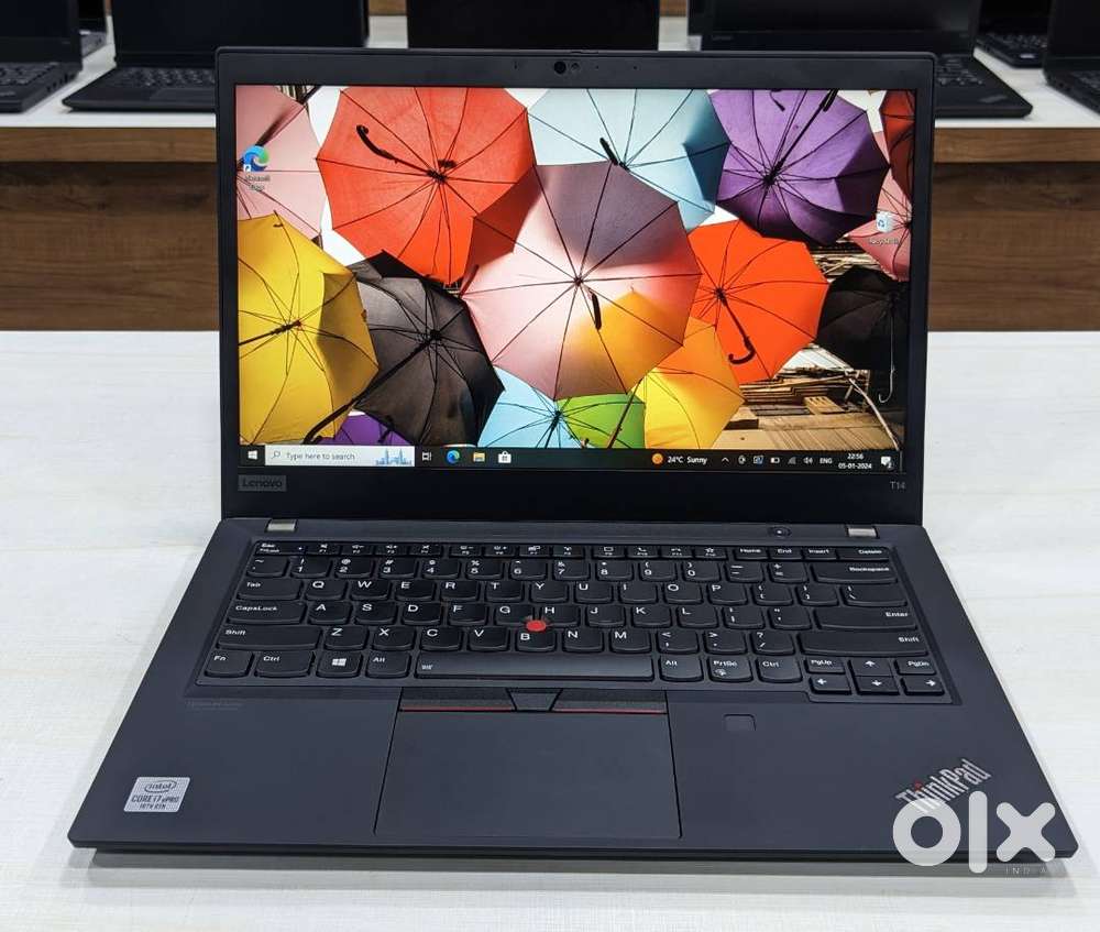 Top-rated used laptop Lenovo ThinkPad T14  i7-10th  16GB RAM  256GB