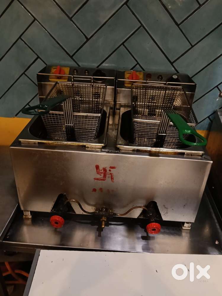 Electric and gas fryer