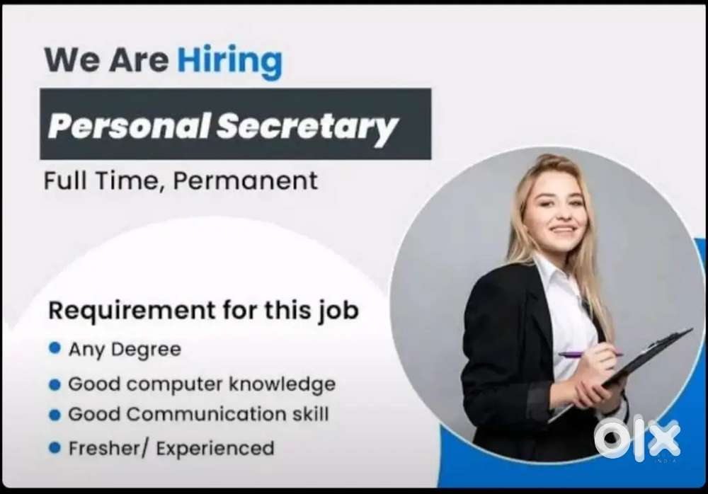 Female Personal Secretary with PA Knowledge wanted
