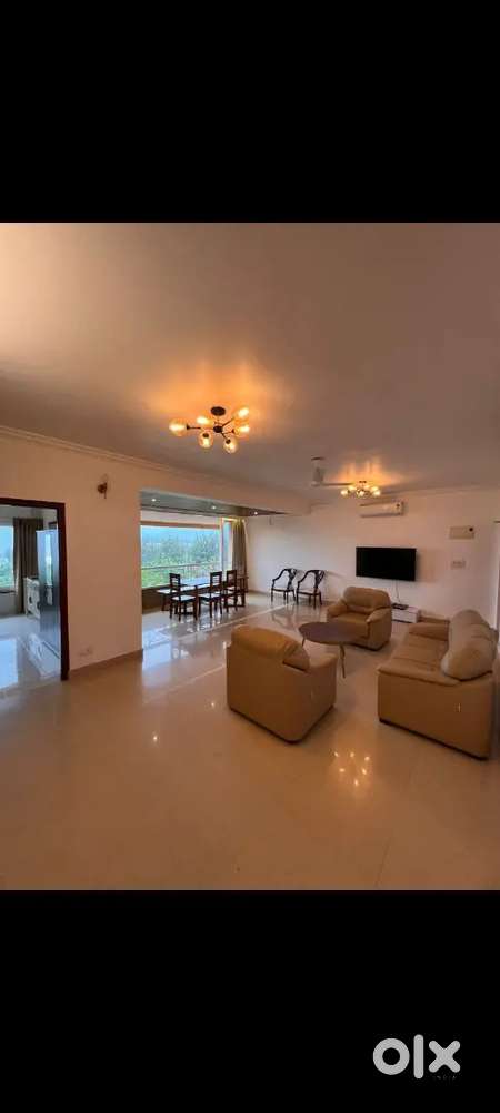 3Bhk sea view apartment for rent
