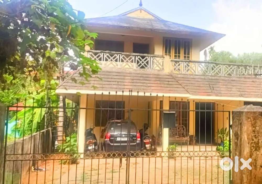 Prime 8Cent Residential Plot with House Near Hill Palace, Tripunithura