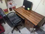 Computer table/Study table with VIP Office hydraulic chair with wheels