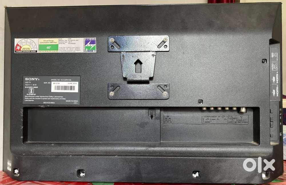 Sony LED TV Damage Screen 24 inch Model 2019